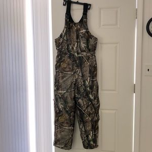 RUSSELL MOSSY OAK DRYSTALKER INSULATED BIB OVERALL